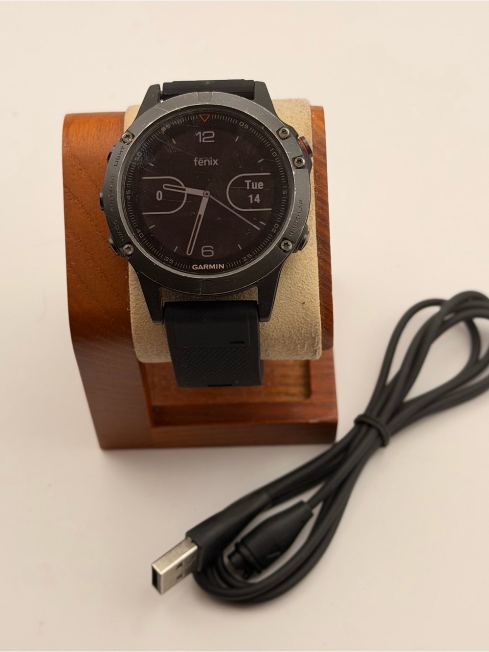 Garmin Fenix 5, New band, Tested, Charger Included, Fitness tracker
